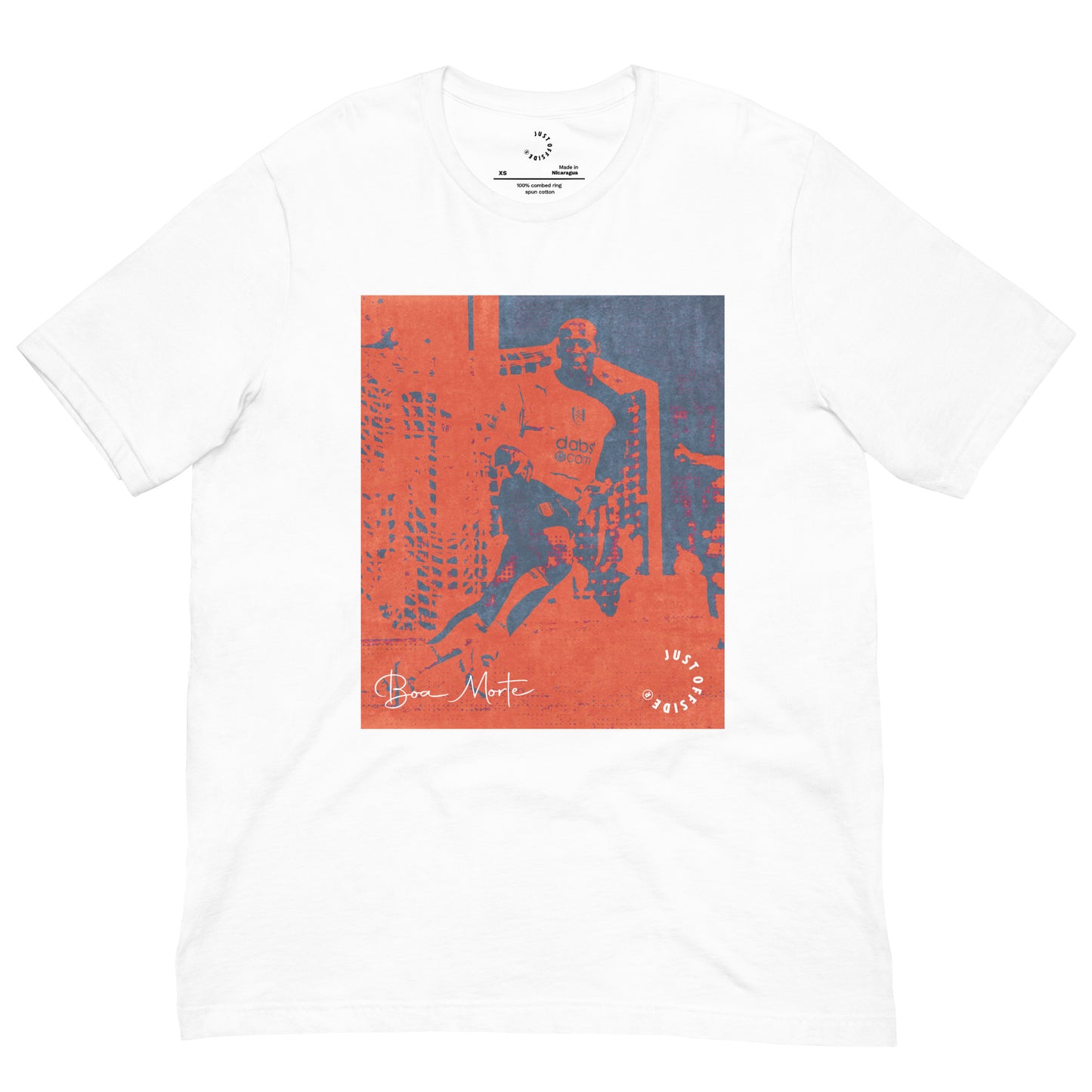 Fulham Boa Morte T-Shirt (White)